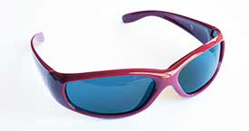 School Shades wrap-around sunglasses block maximum ultraviolet rays
